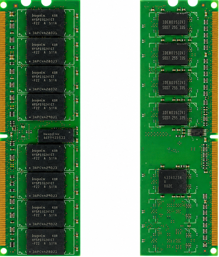 Desktop Low Ram Both Side (Thin Ram/Pheki Ram)